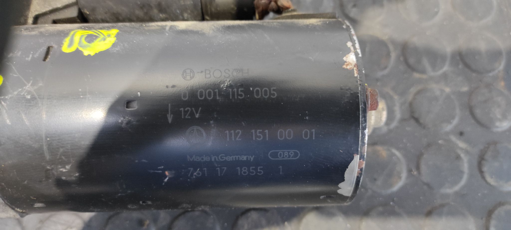 MOTOR ARRANQUE MERCEDES CLASE M (W163) - vista 6