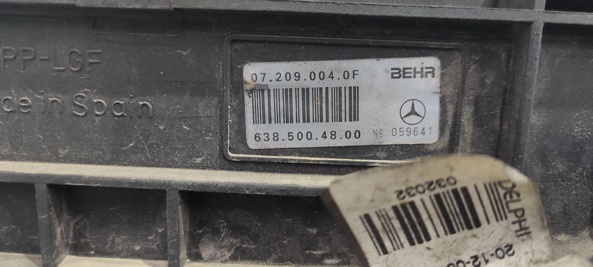 ELECTROVENTILADOR MERCEDES-BENZ VITO (W638) COMBI - vista 7