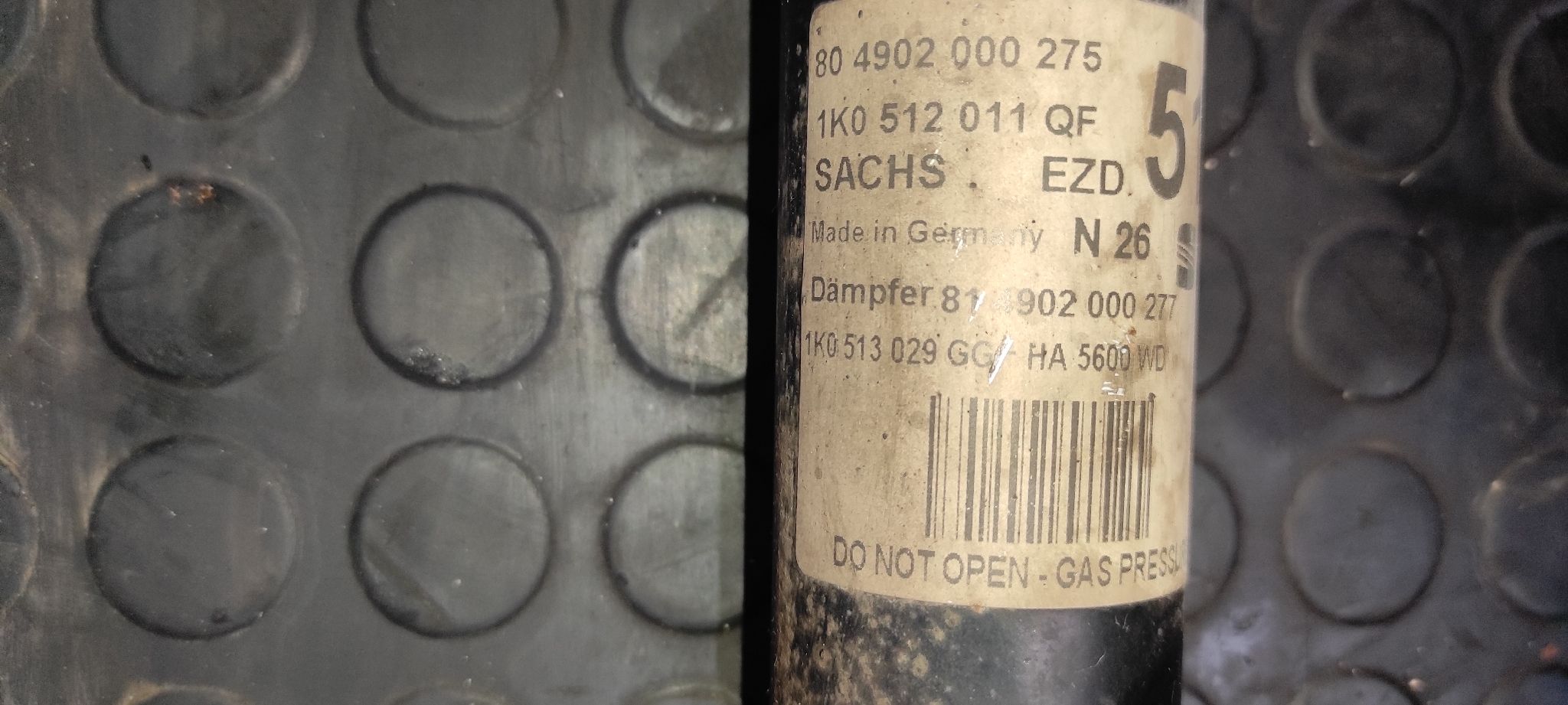 JUEGO AMORTIGUADORES TRASEROS SEAT LEON (1P1) - vista 10