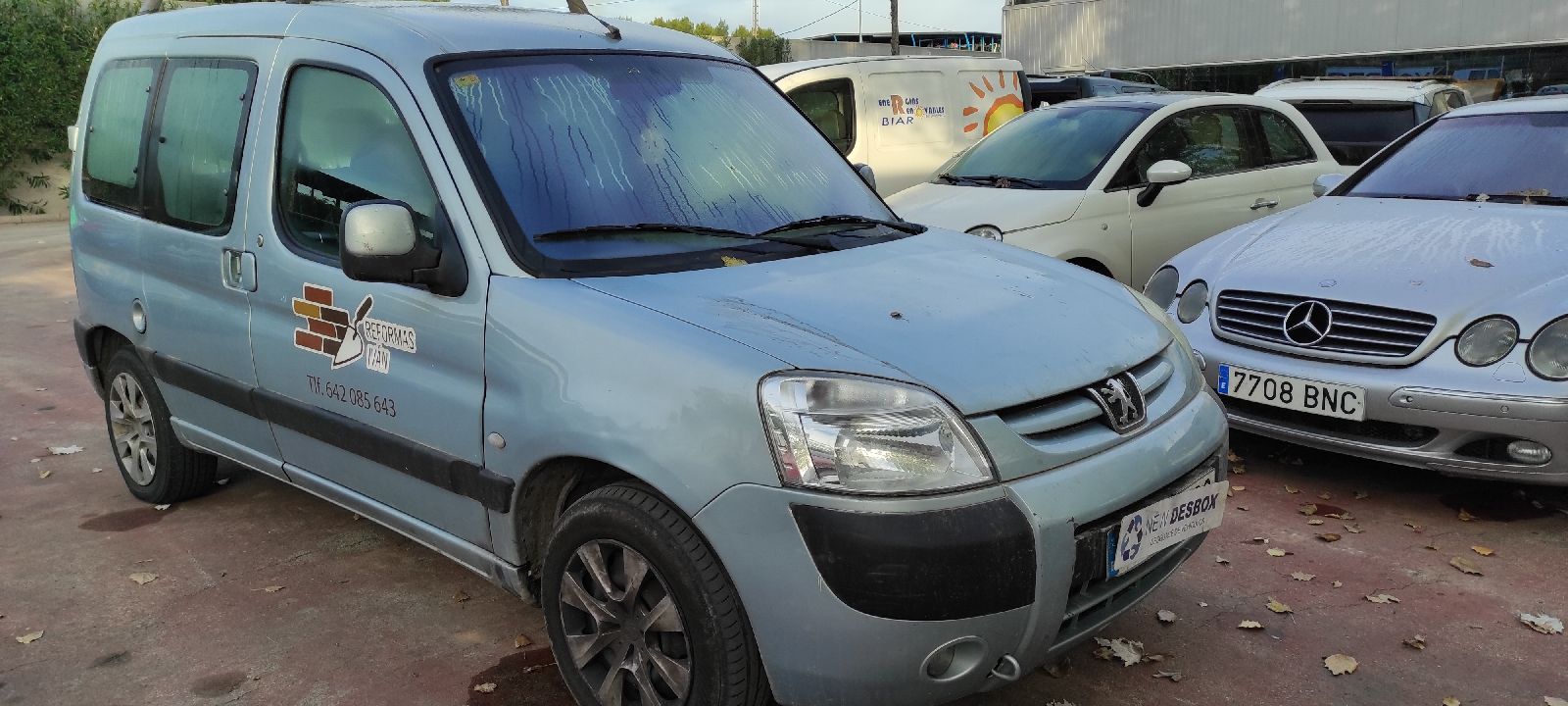 CINTURON TRASERO DERECHO PEUGEOT PARTNER (S1) - vista 7