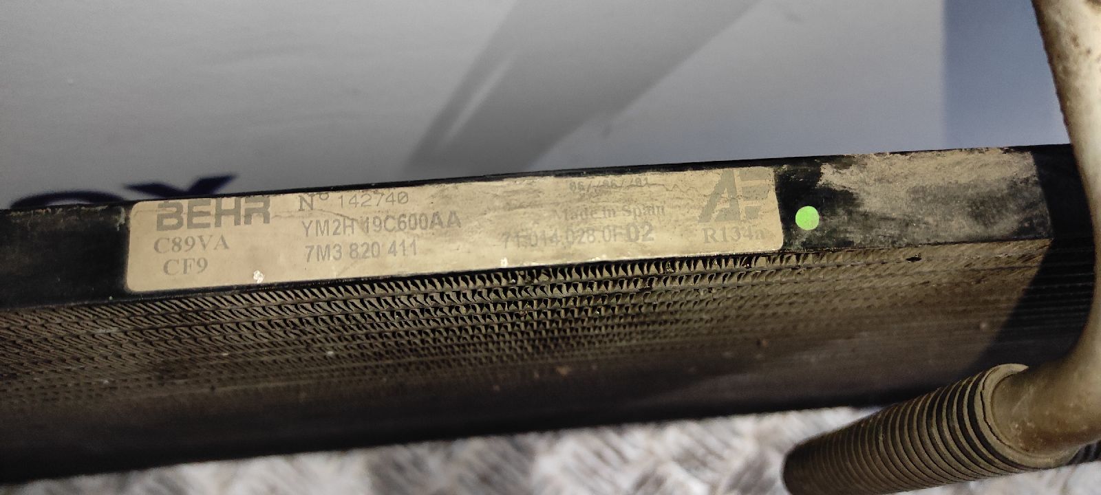 CONDENSADOR / RADIADOR  AIRE ACONDICIONADO SEAT ALHAMBRA (7V9) - vista 3