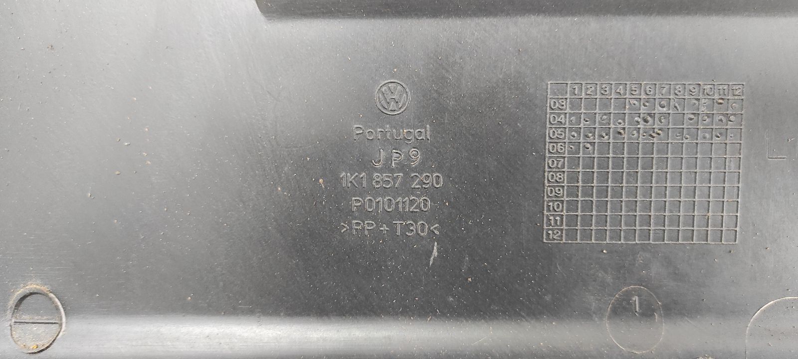 GUANTERA VOLKSWAGEN GOLF V BERLINA (1K1) - vista 5