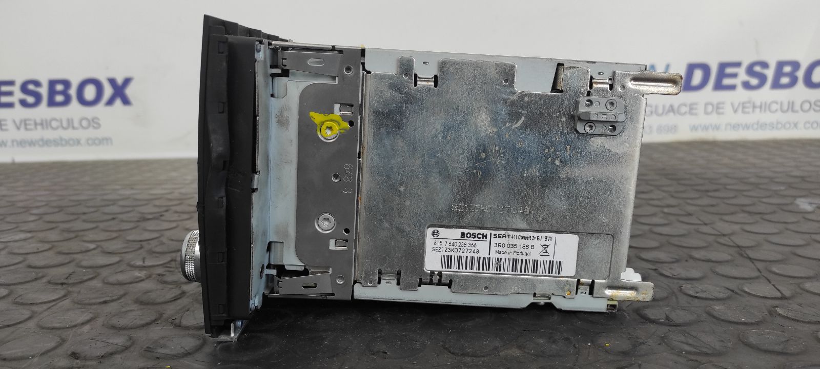 SISTEMA AUDIO / RADIO CD SEAT EXEO ST (3R5)(2009>) - vista 9