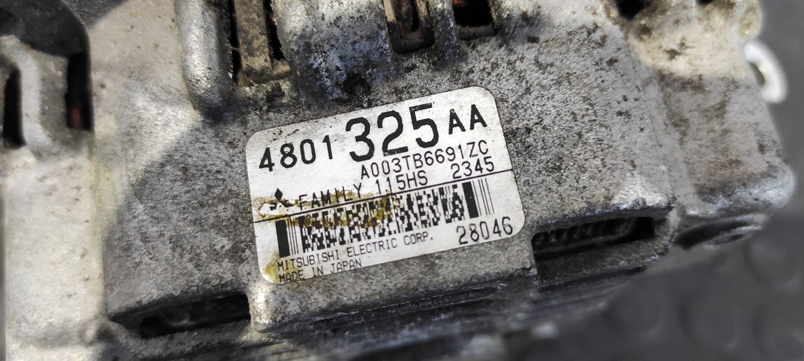 ALTERNADOR CHRYSLER PT CRUISER (PT) - vista 2