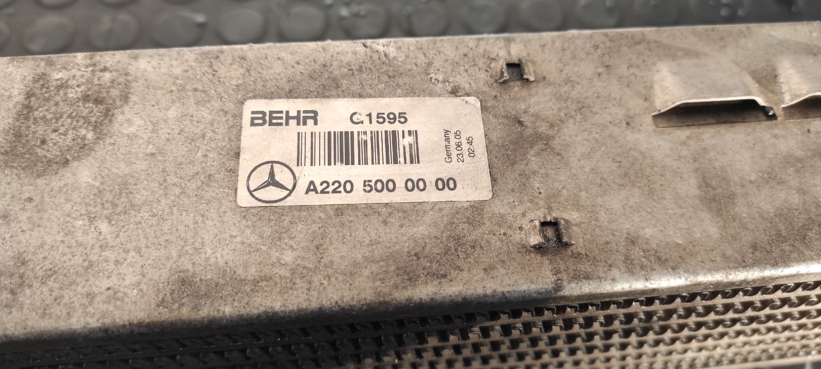 INTERCOOLER MERCEDES-BENZ CLASE S (W220) BERLINA - vista 6
