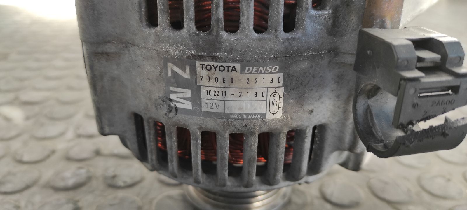 ALTERNADOR TOYOTA RAV 4 (A2) - vista 4