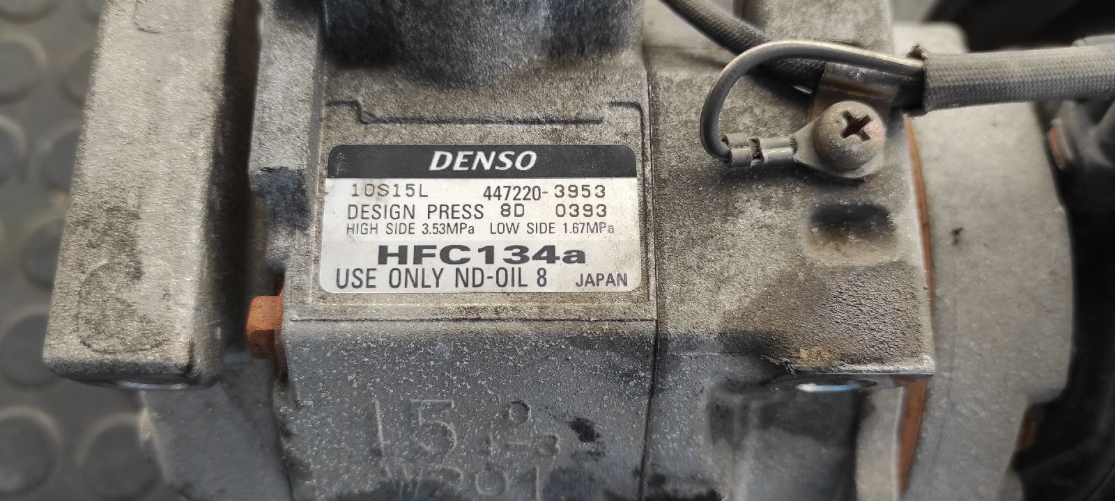 COMPRESOR AIRE ACONDICIONADO TOYOTA RAV 4 (A2) - vista 5