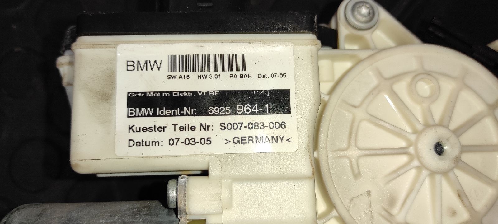 ELEVALUNAS DELANTERO DERECHO BMW X3 (E83) - vista 8