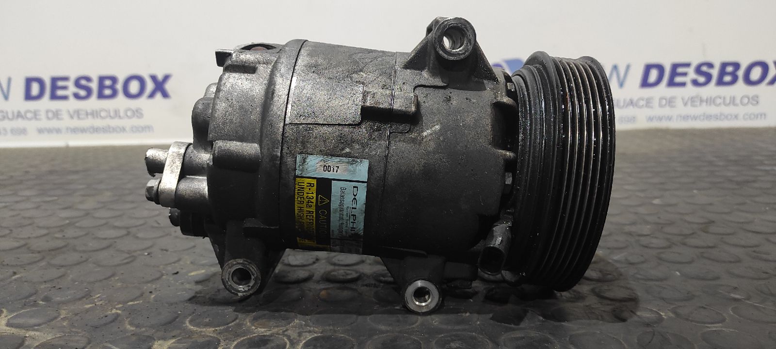 COMPRESOR AIRE ACONDICIONADO RENAULT SCENIC II - vista 3