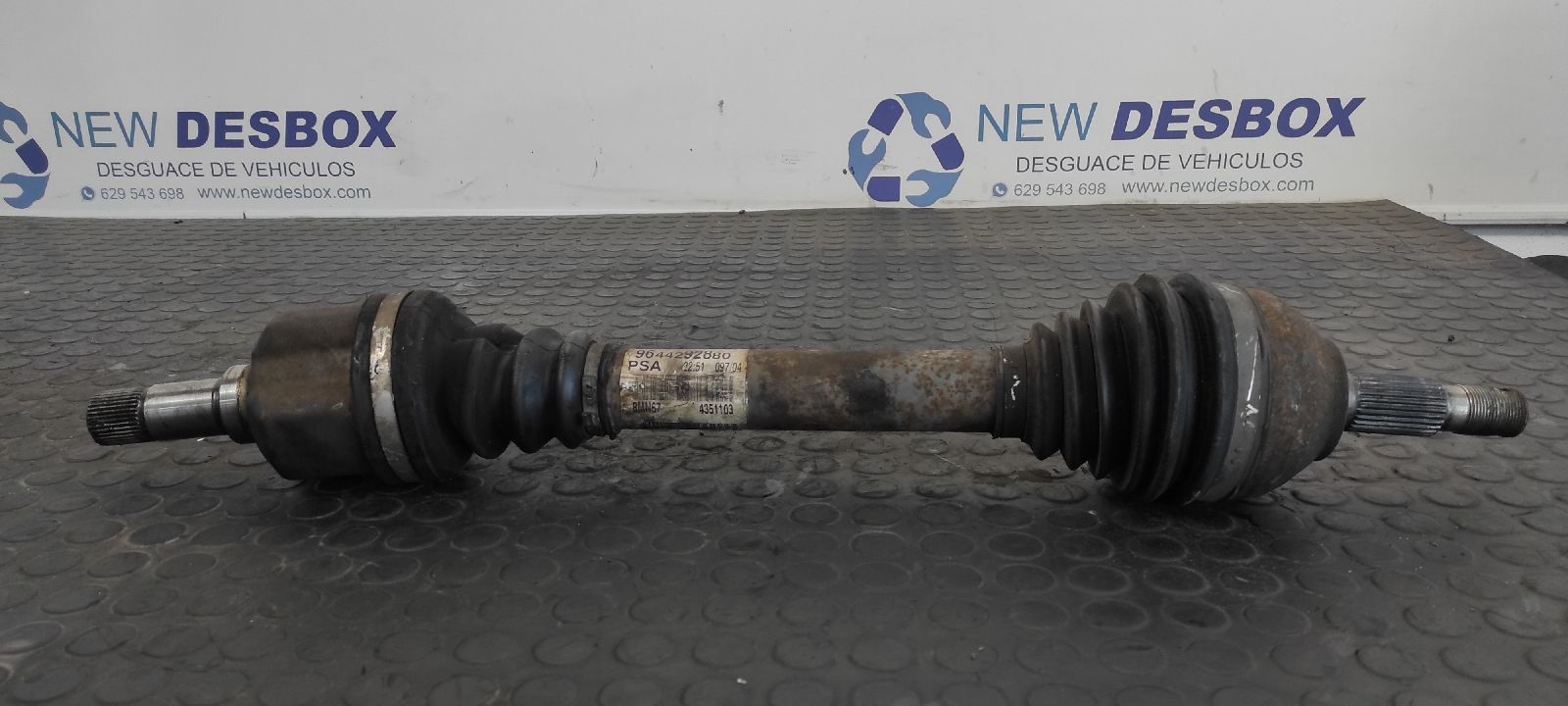 TRANSMISION DELANTERA IZQUIERDA PEUGEOT 407