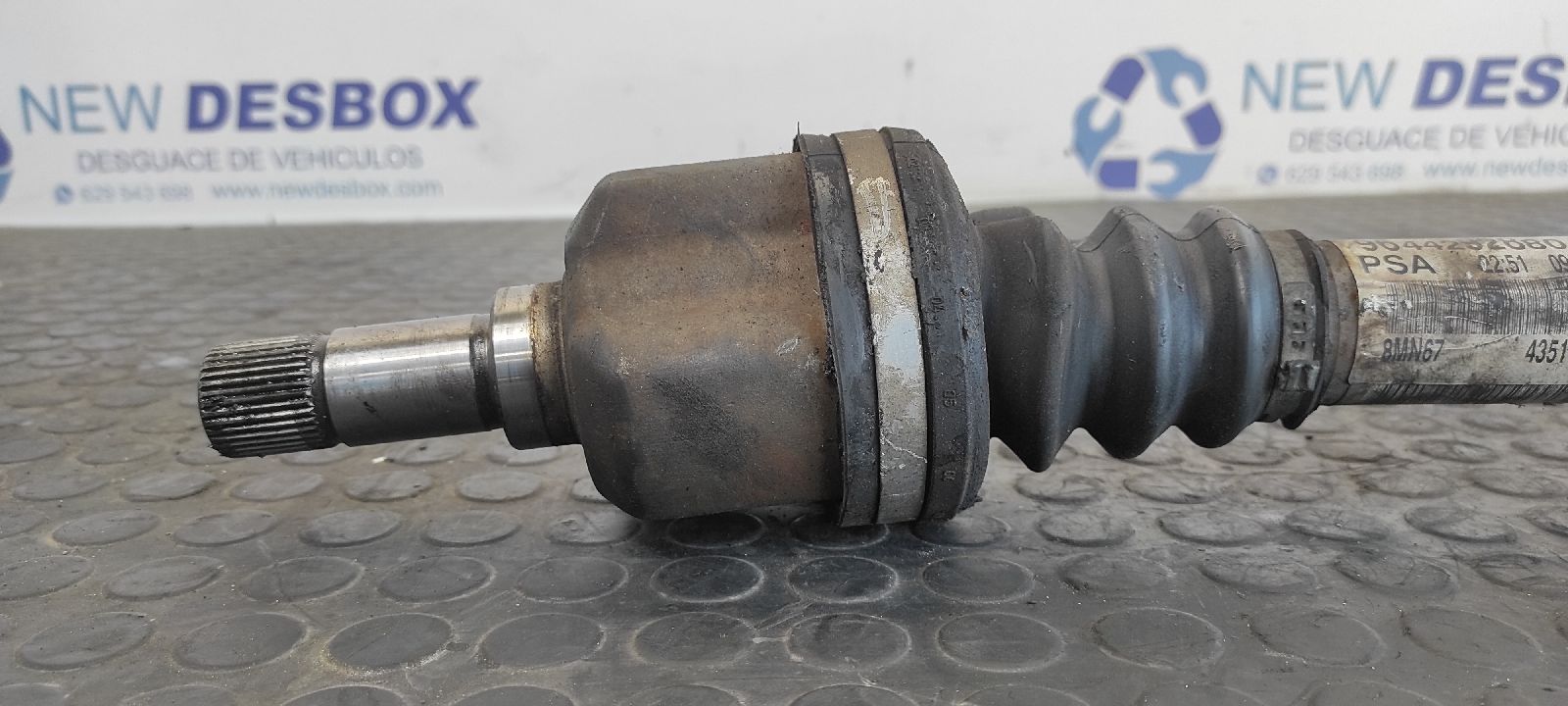 TRANSMISION DELANTERA IZQUIERDA PEUGEOT 407 - vista 2