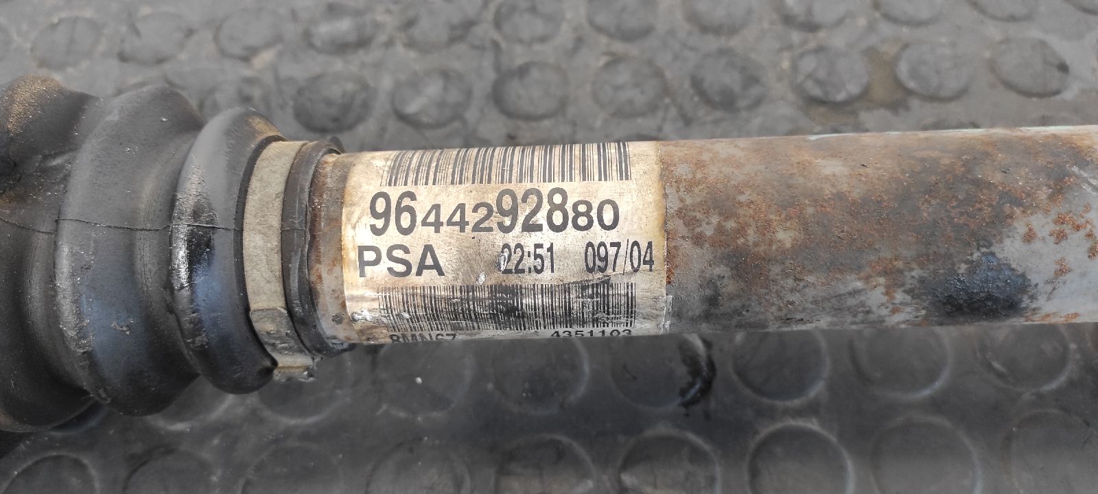 TRANSMISION DELANTERA IZQUIERDA PEUGEOT 407 - vista 4