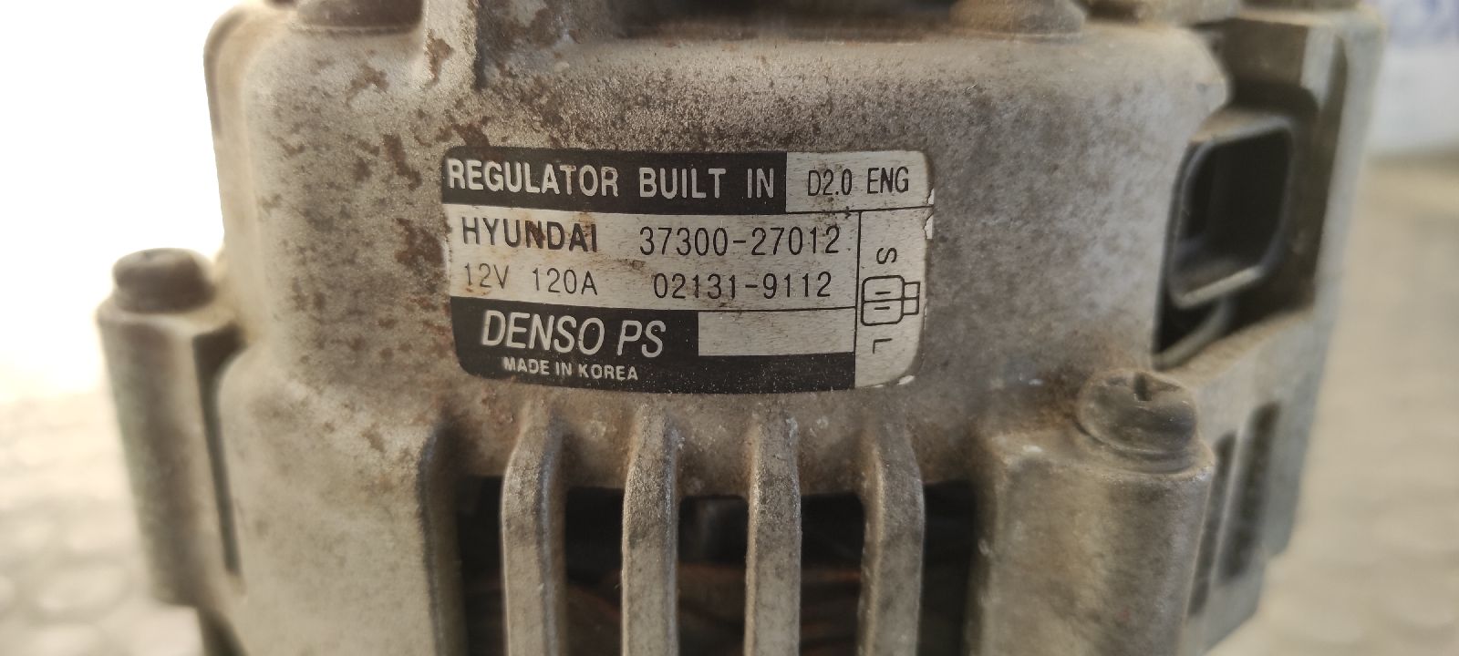 ALTERNADOR KIA CARENS - vista 7