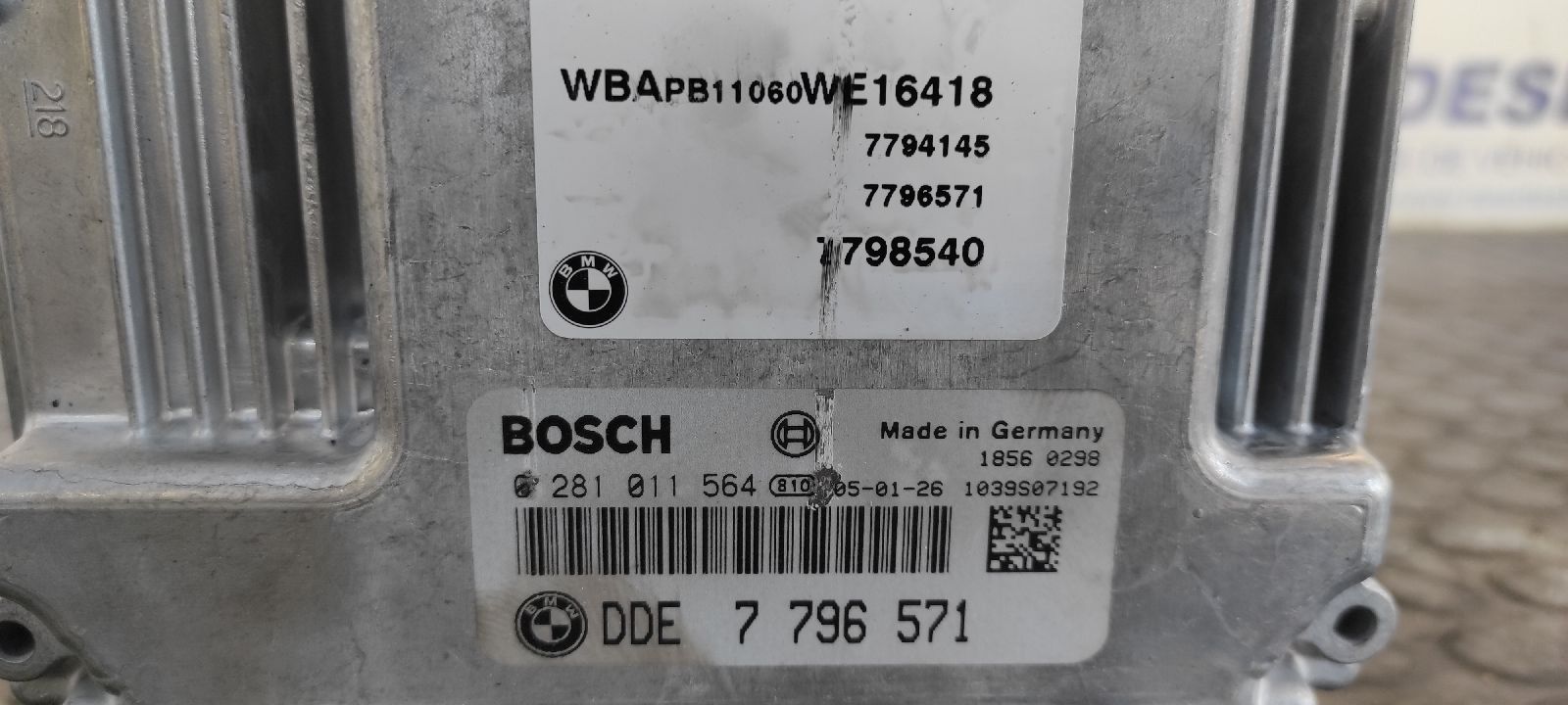 CENTRALITA MOTOR UCE BMW X3 (E83) - vista 2