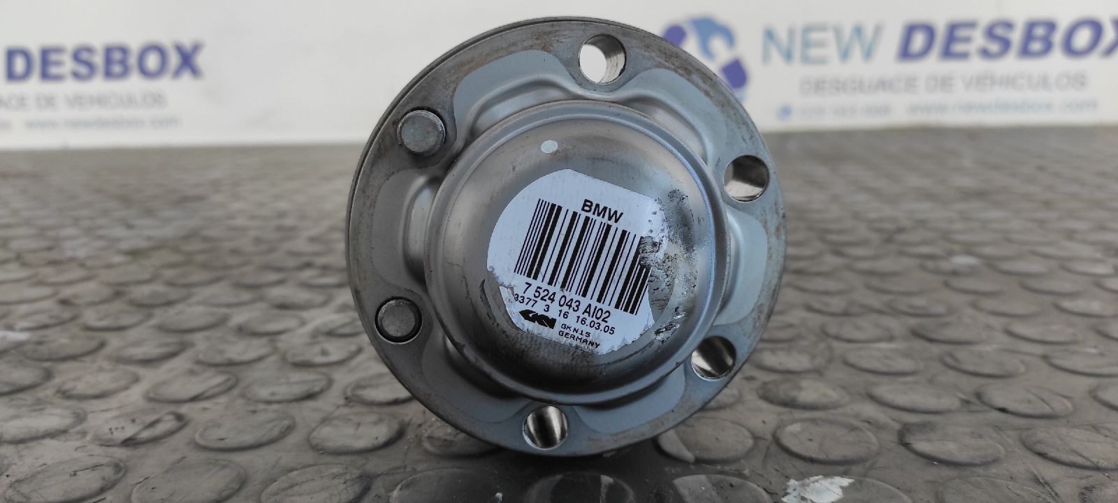 TRANSMISION TRASERA IZQUIERDA BMW X3 (E83) - vista 2