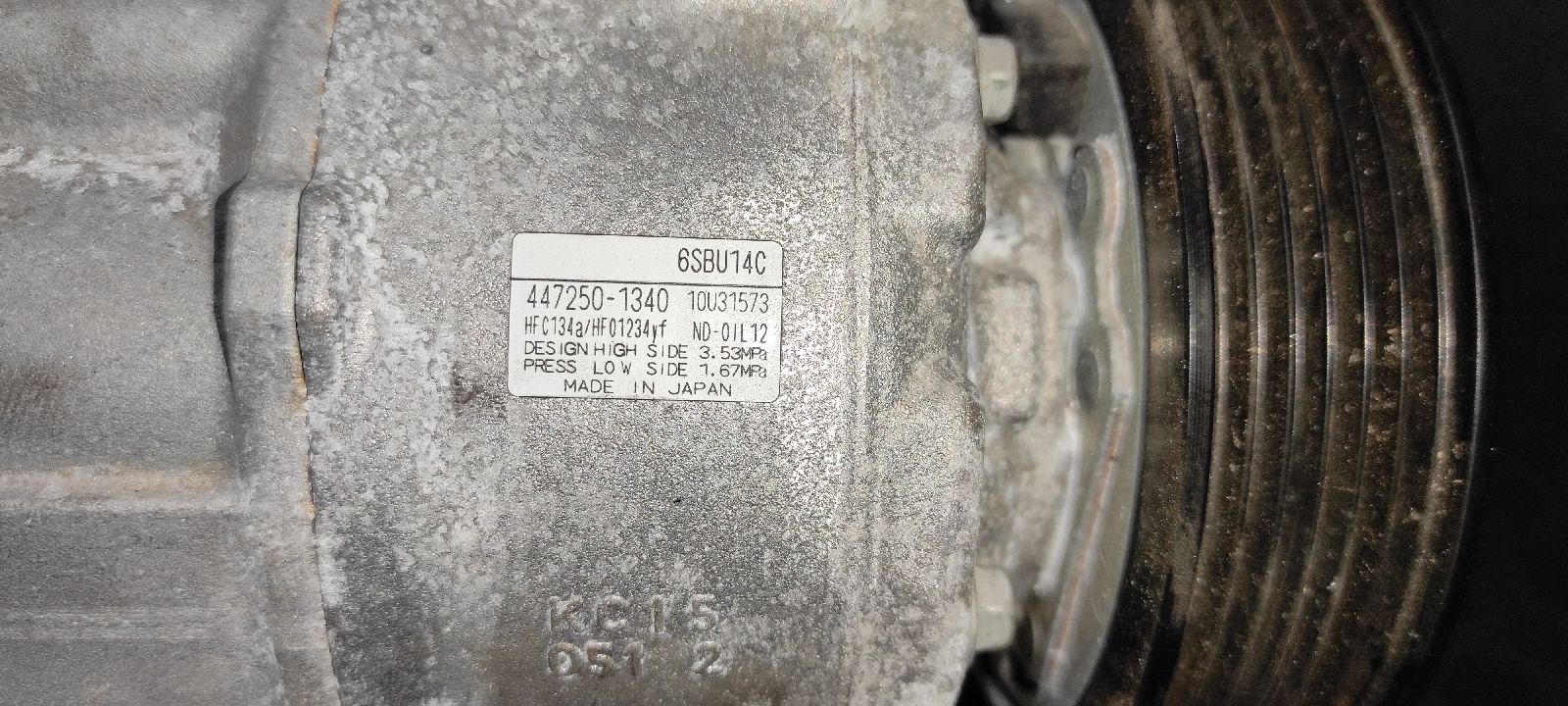 COMPRESOR AIRE ACONDICIONADO JEEP COMPASS II - vista 5