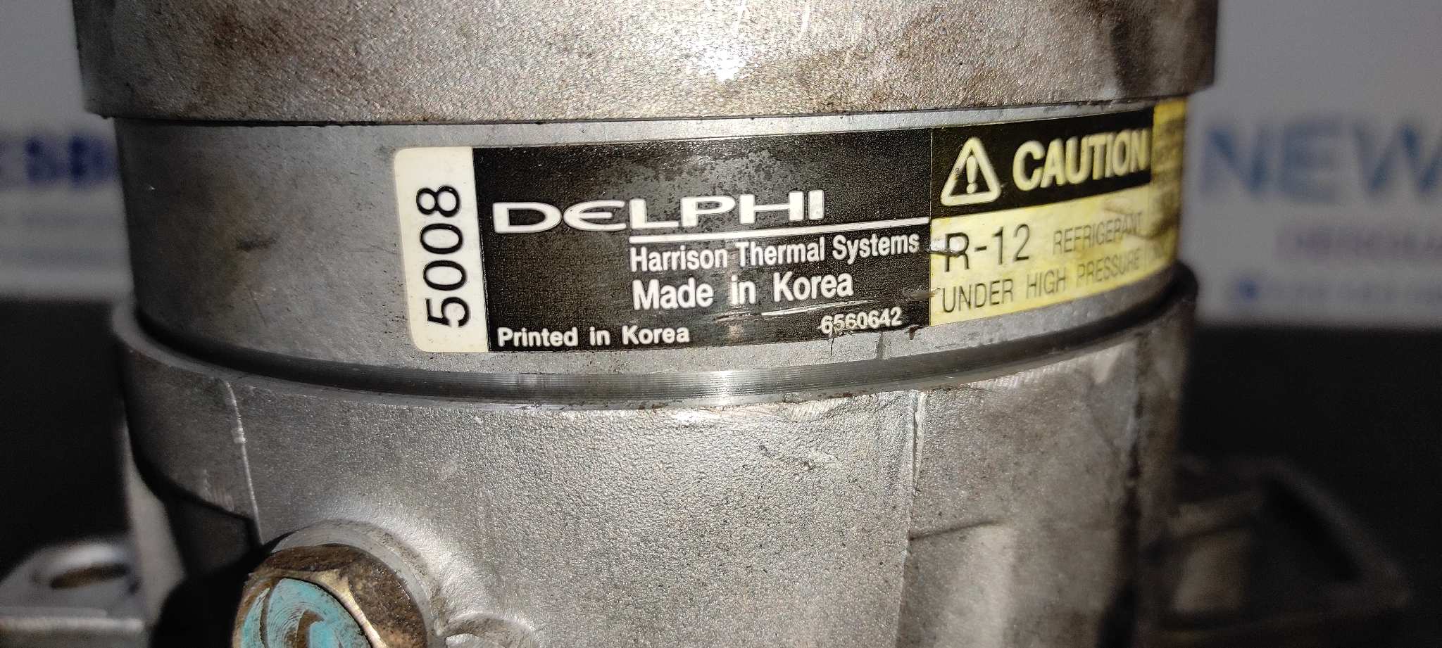 COMPRESOR AIRE ACONDICIONADO OPEL CALIBRA - vista 4