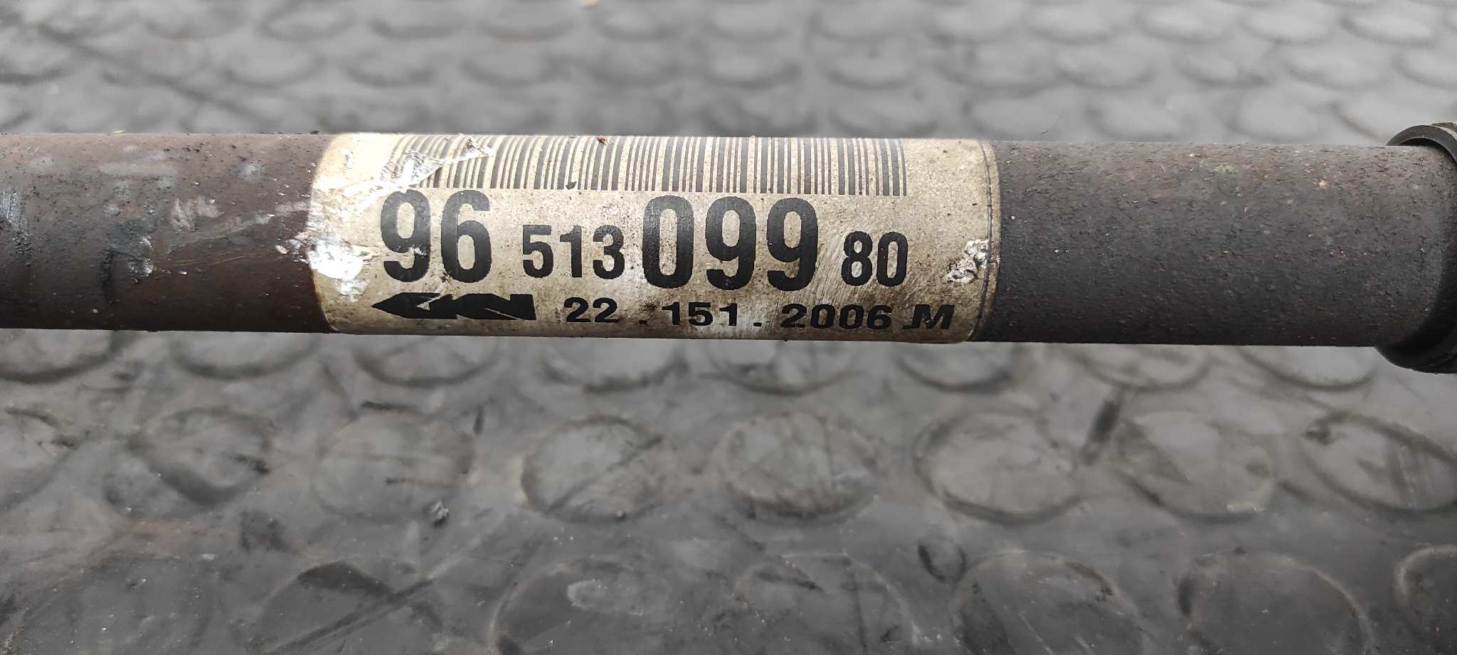 TRANSMISION DELANTERA IZQUIERDA PEUGEOT 207 - vista 2