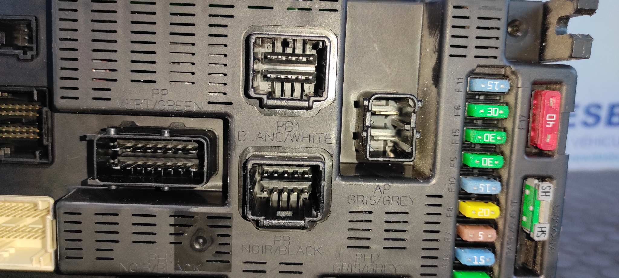 CENTRALITA BSI PEUGEOT 207 CC - vista 2