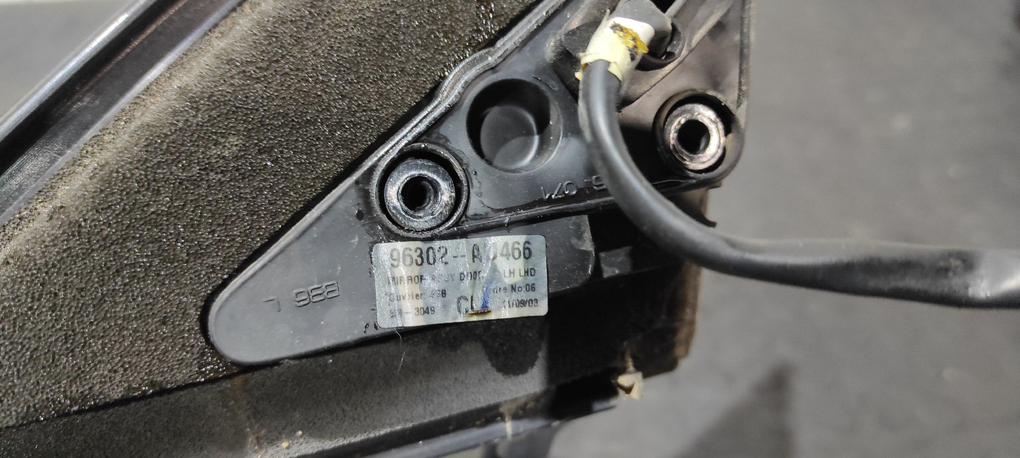 RETROVISOR IZQUIERDO NISSAN PRIMERA BERLINA (P12) - vista 7