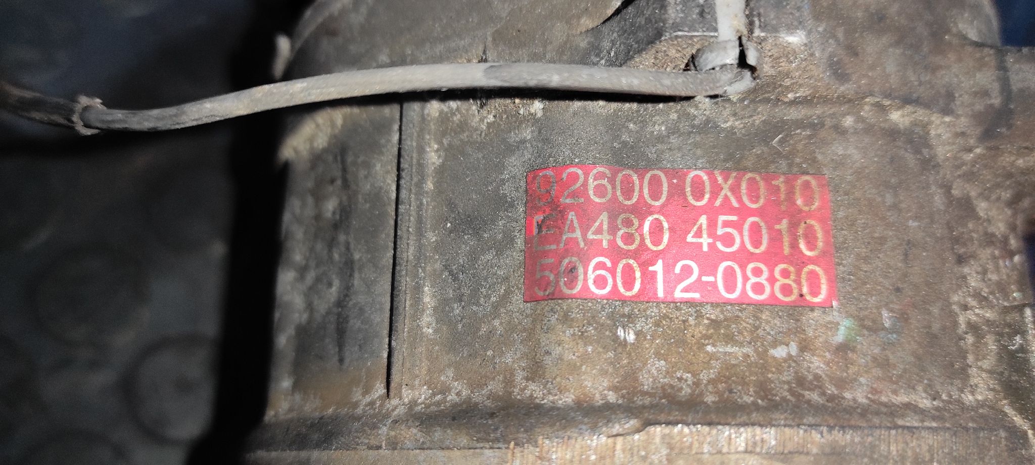 COMPRESOR AIRE ACONDICIONADO NISSAN TERRANO/TERRANO.II (R20) - vista 3