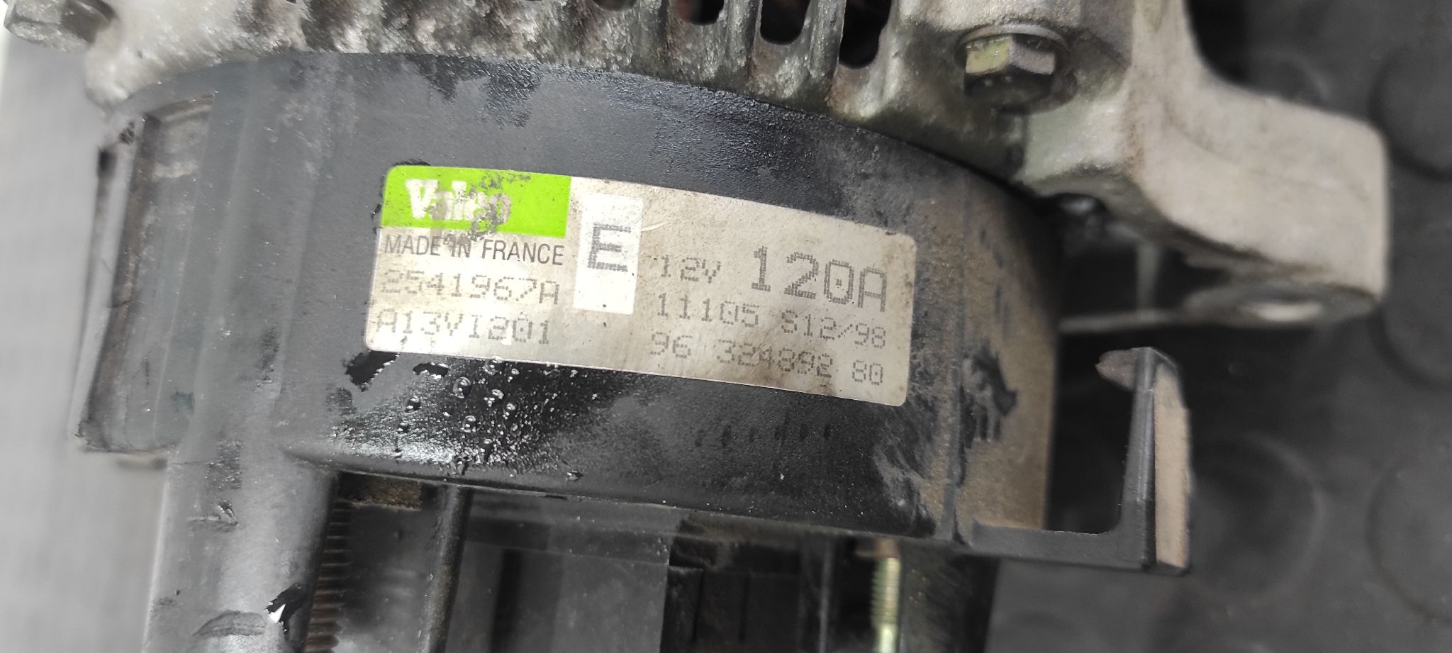 ALTERNADOR PEUGEOT 406 COUPE (S1/S2) - vista 6