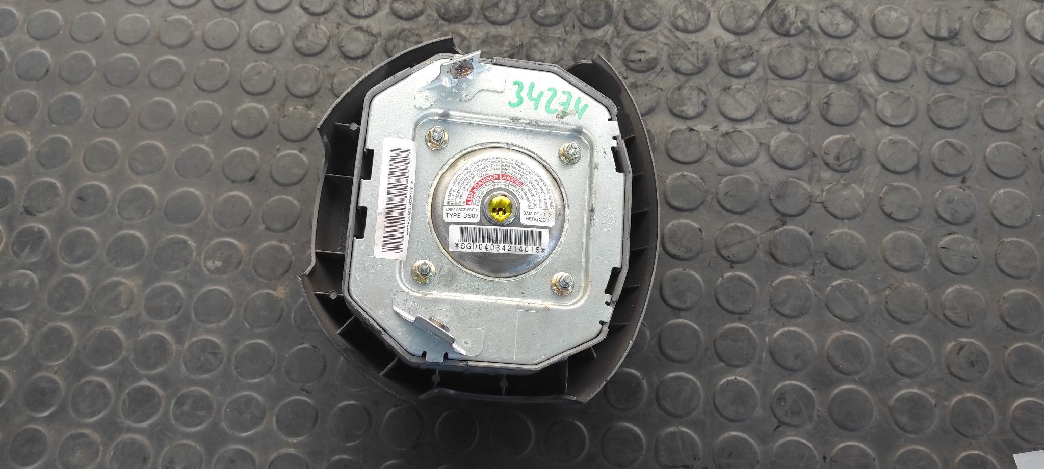 AIRBAG DELANTERO IZQUIERDO NISSAN MICRA (K12E) - vista 8