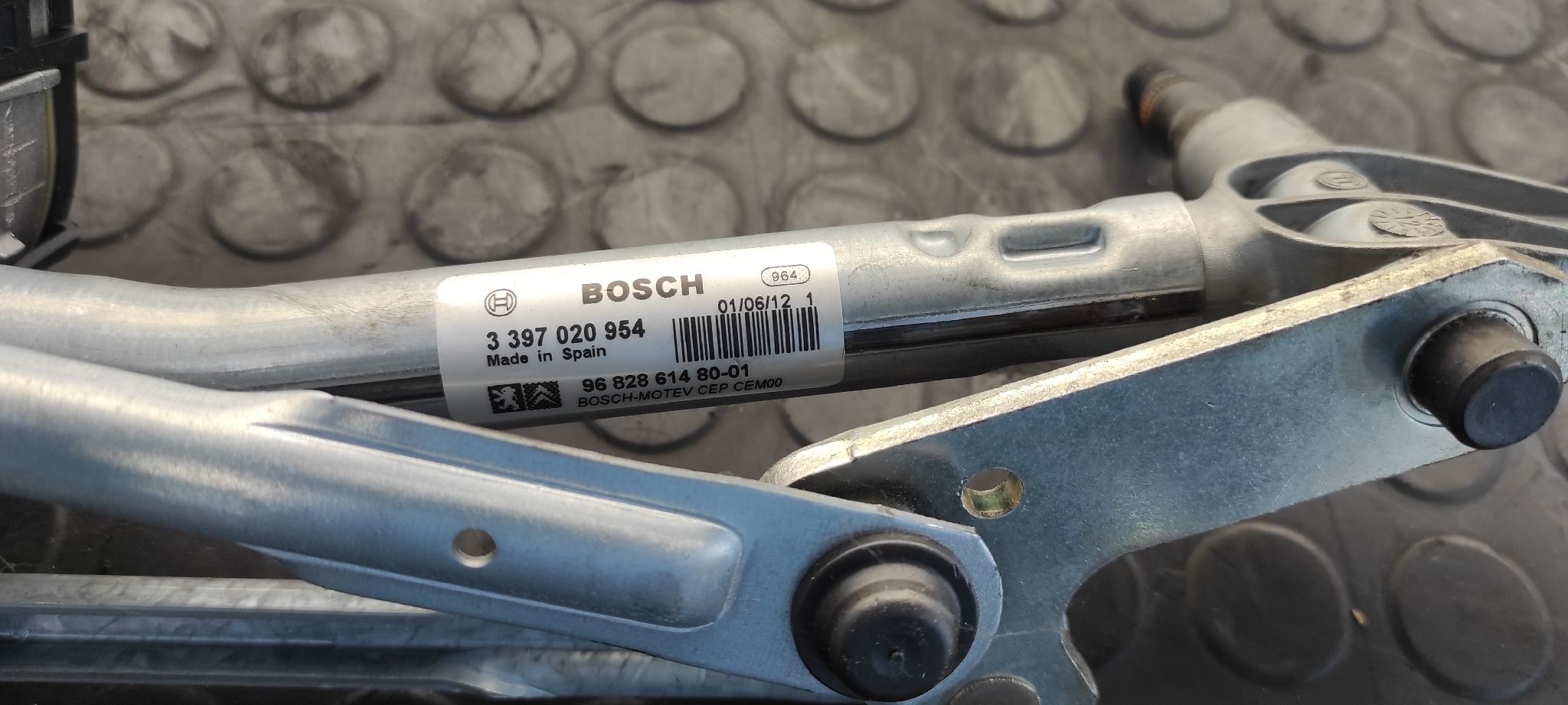 MOTOR LIMPIA DELANTERO PEUGEOT PARTNER KOMBI - vista 6