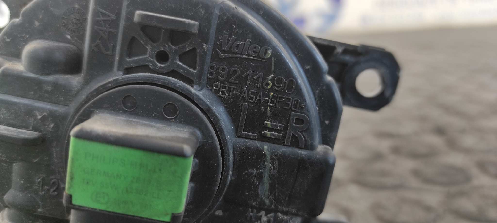 FARO ANTINIEBLA IZQUIERDO PEUGEOT PARTNER KOMBI - vista 2