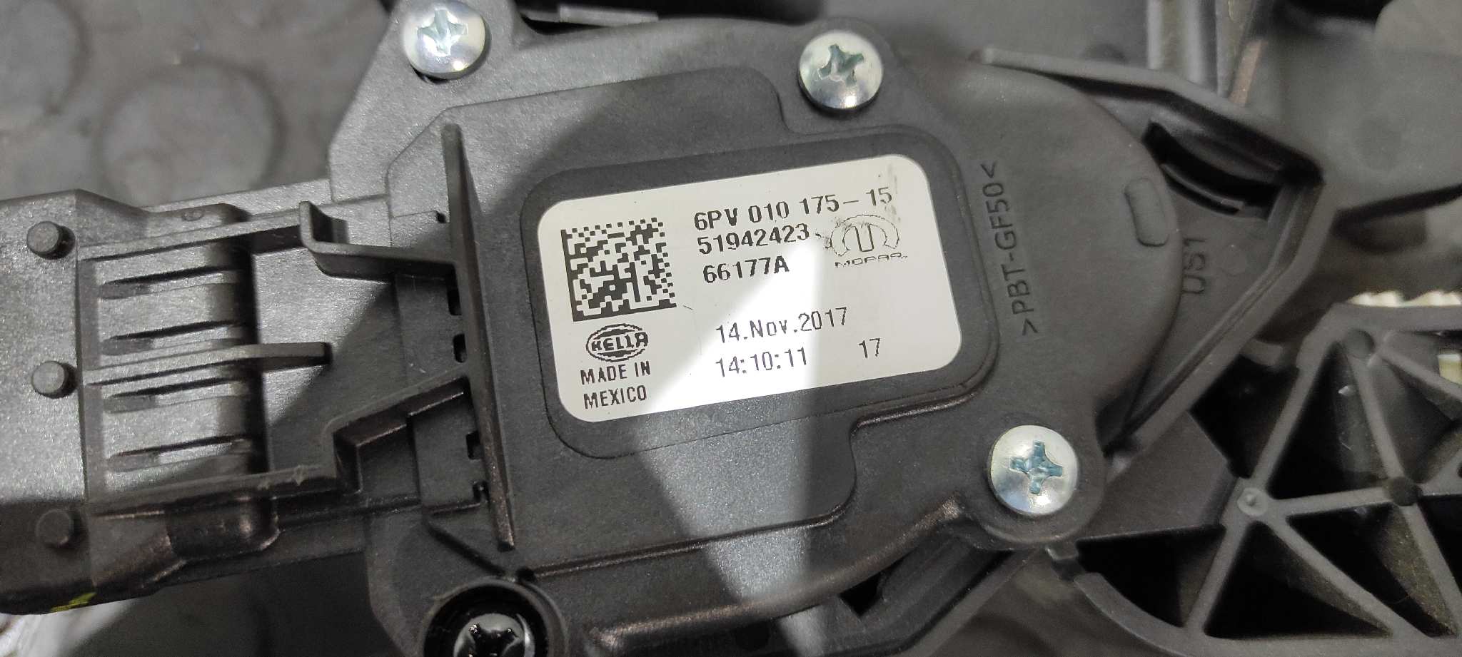 POTENCIOMETRO PEDAL JEEP COMPASS II - vista 4