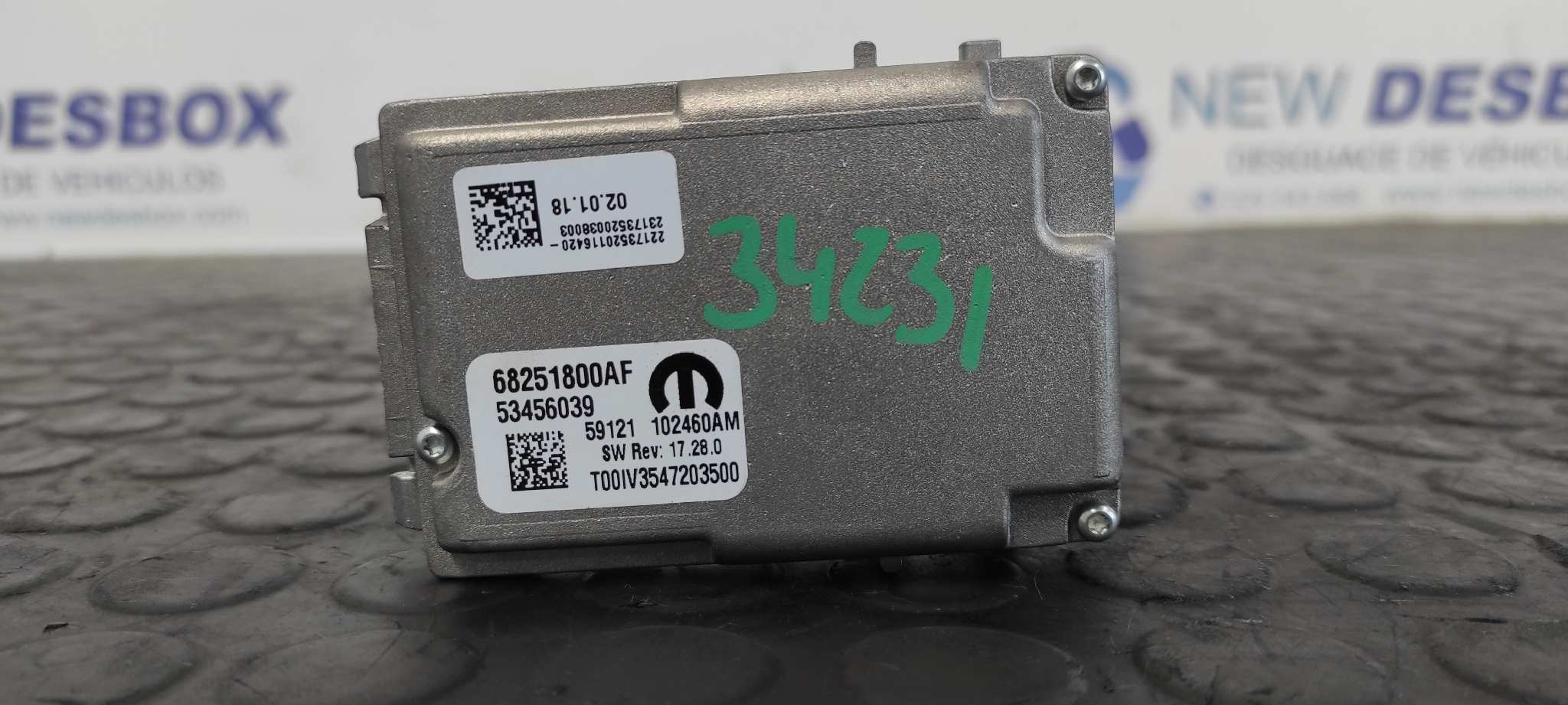 MODULO ELECTRONICO JEEP COMPASS II - vista 4