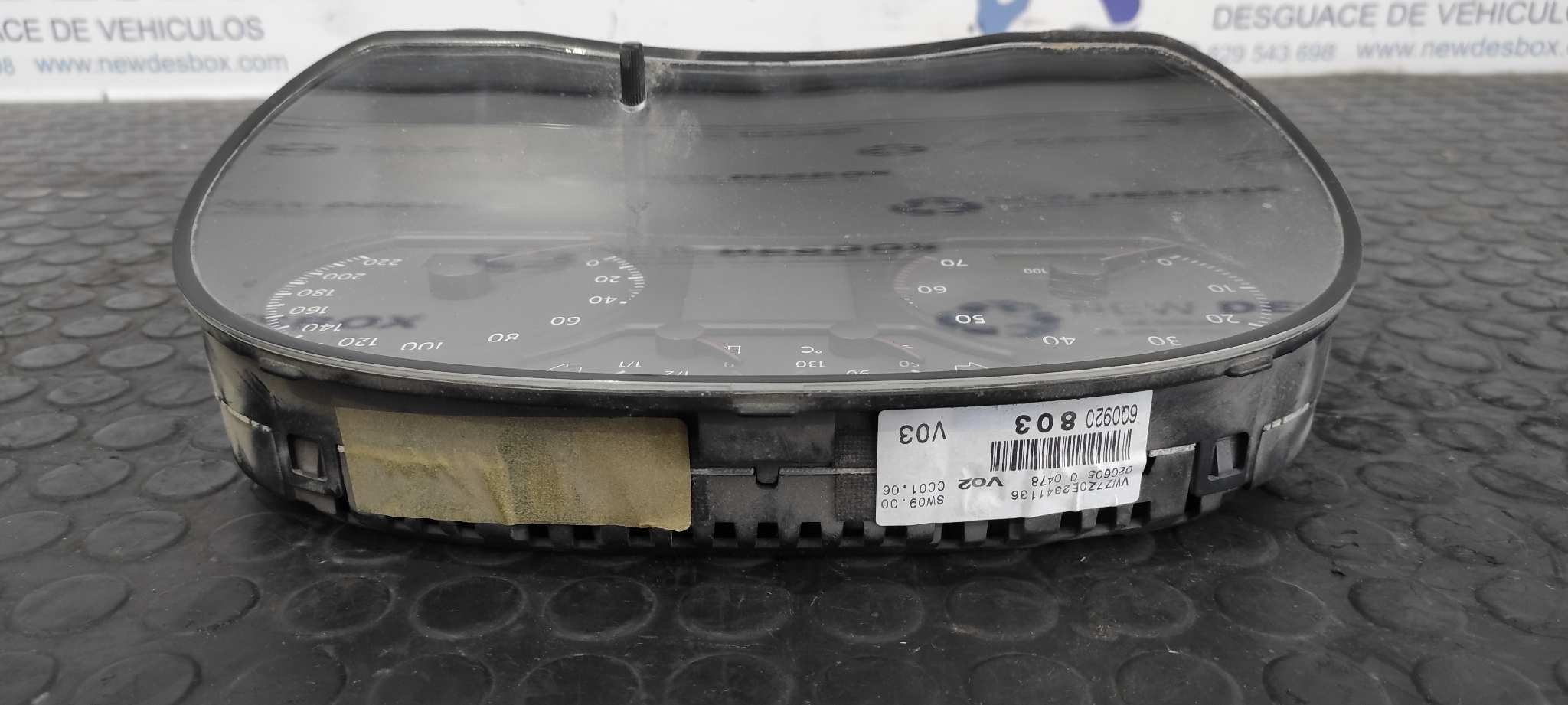 CUADRO INSTRUMENTOS VOLKSWAGEN POLO (9N3) - vista 2