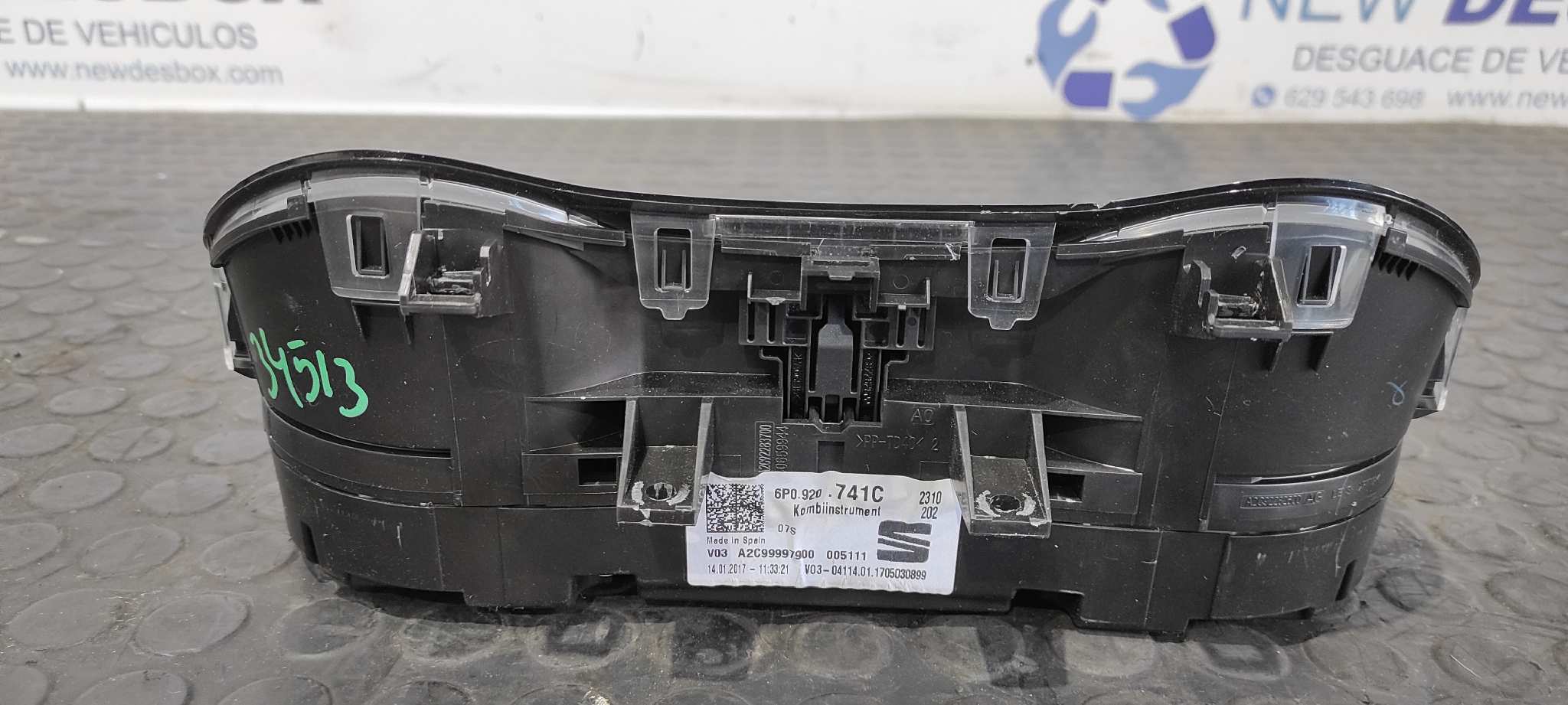 CUADRO INSTRUMENTOS SEAT IBIZA SC (6P5) - vista 6