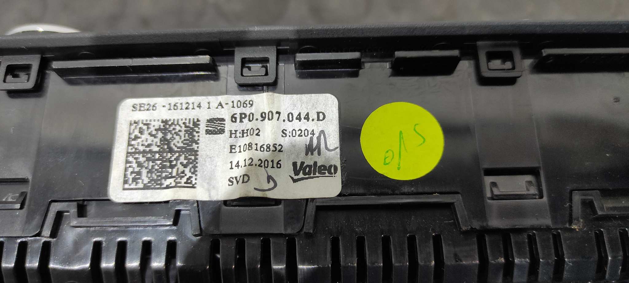 MANDO CLIMATIZADOR SEAT IBIZA SC (6P5) - vista 5