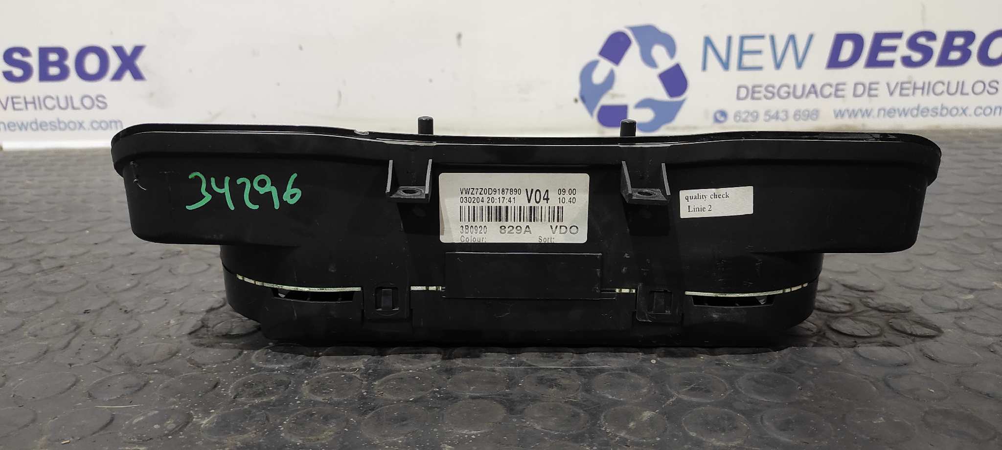 CUADRO INSTRUMENTOS VOLKSWAGEN PASSAT BERLINA (3B3) - vista 5