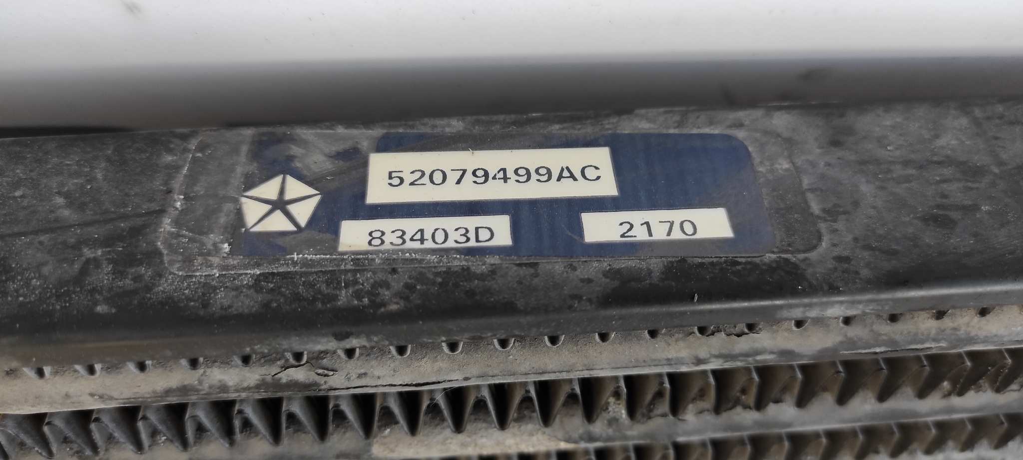 INTERCOOLER CHRYSLER JEEP GR.CHEROKEE (WJ/WG) - vista 5