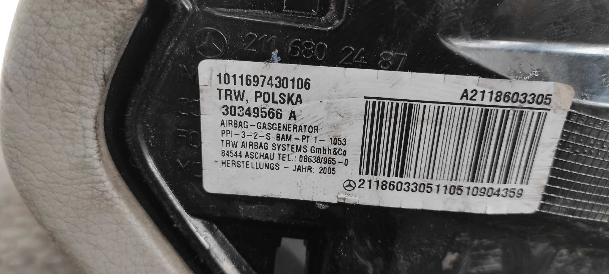 GUANTERA MERCEDES-BENZ CLASE E (W211) BERLINA - vista 8