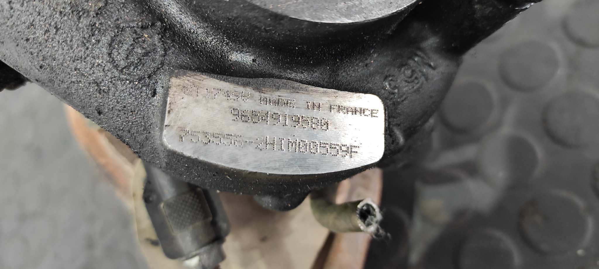 TURBOCOMPRESOR PEUGEOT 407 - vista 2