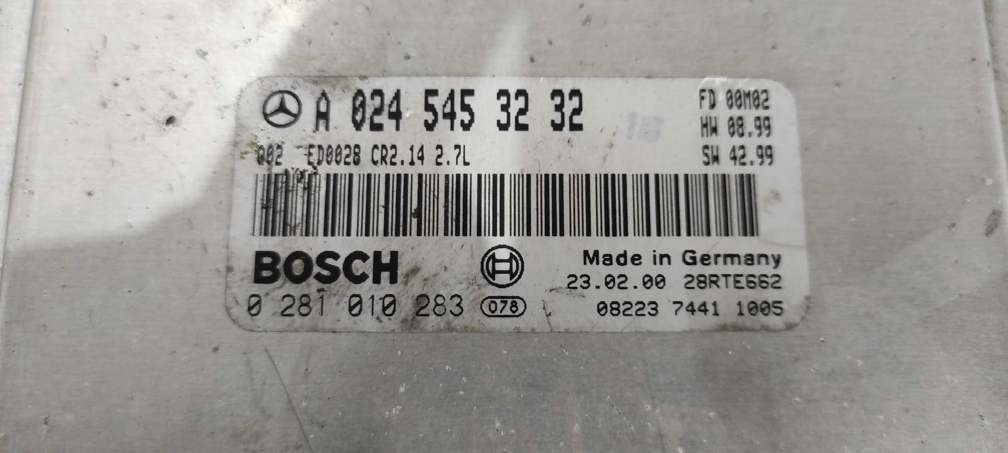 CENTRALITA MOTOR UCE MERCEDES-BENZ CLASE M (W163) - vista 4