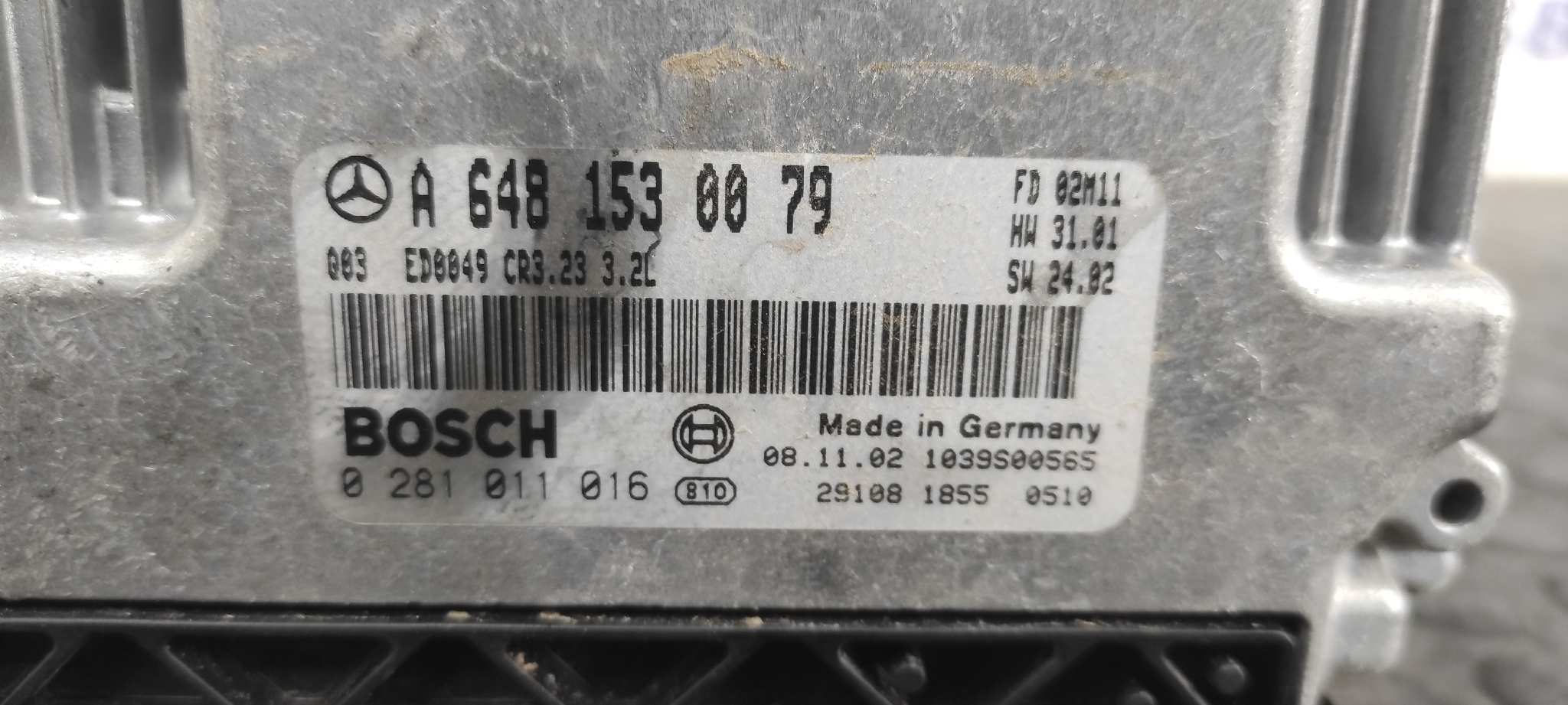 CENTRALITA MOTOR UCE MERCEDES-BENZ CLASE S (W220) BERLINA - vista 3