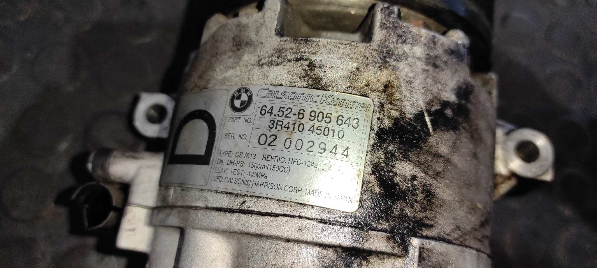 COMPRESOR AIRE ACONDICIONADO BMW SERIE 3 COMPACT (E46) - vista 6