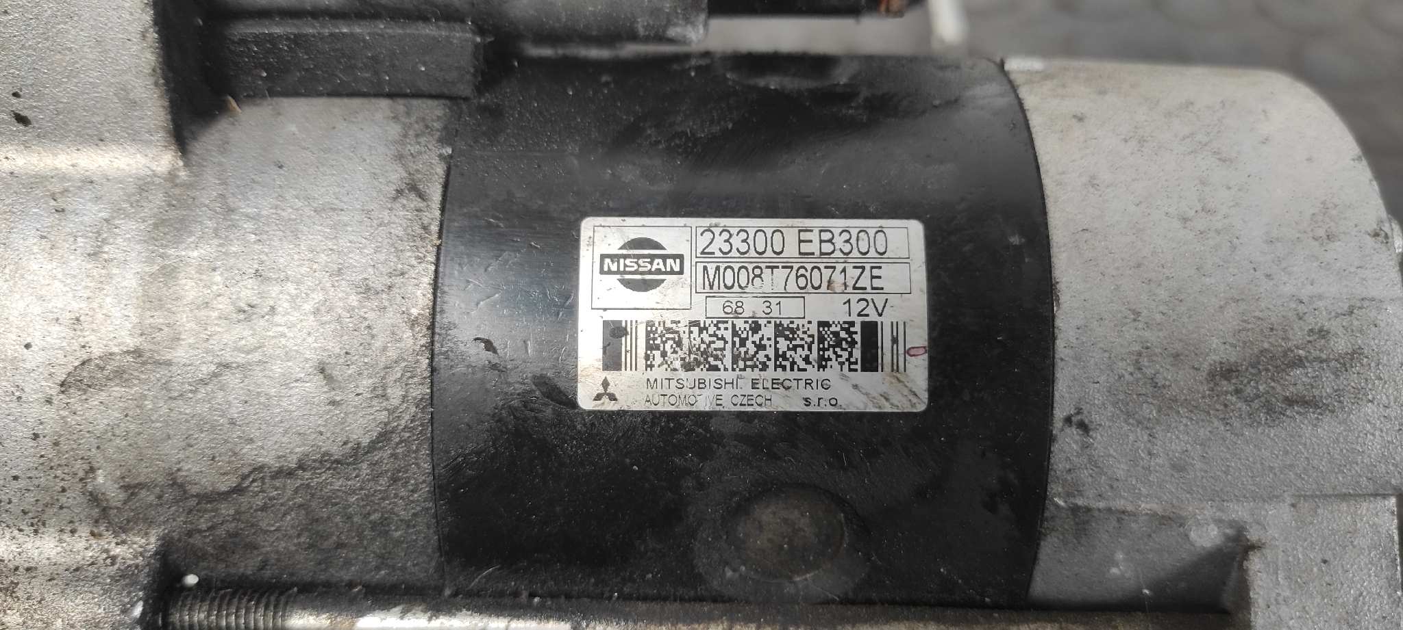 MOTOR ARRANQUE NISSAN CABSTAR - vista 3