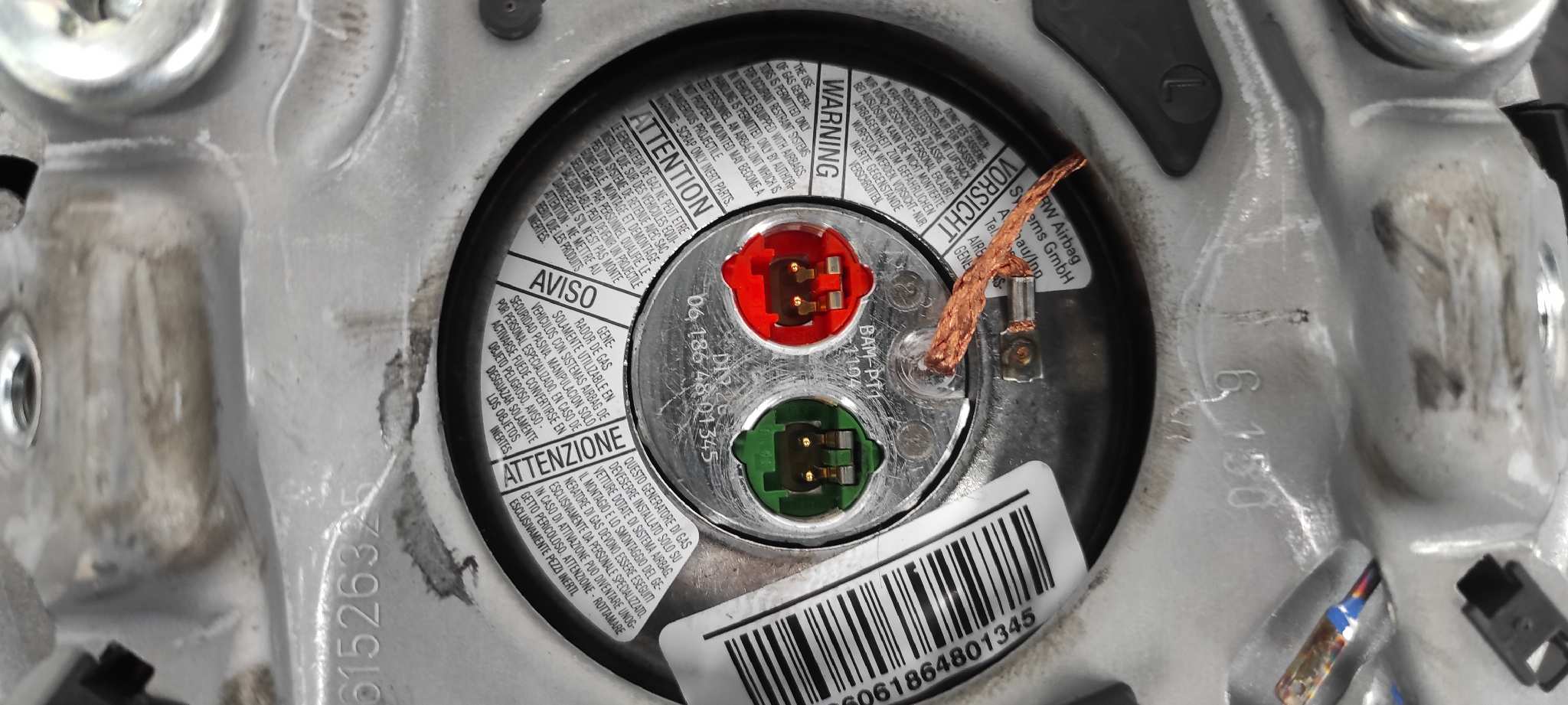 AIRBAG DELANTERO IZQUIERDO AUDI A4 BERLINA (8E) - vista 4