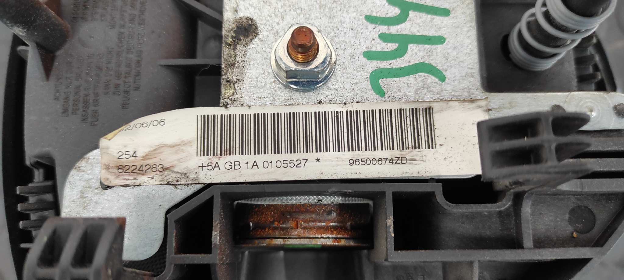 AIRBAG DELANTERO IZQUIERDO PEUGEOT 207 - vista 2