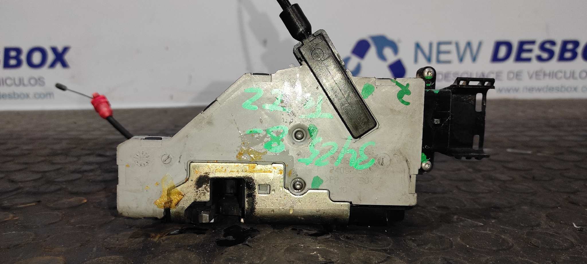 CERRADURA PUERTA TRASERA IZQUIERDA CITROEN C4 GRAND PICASSO - vista 4