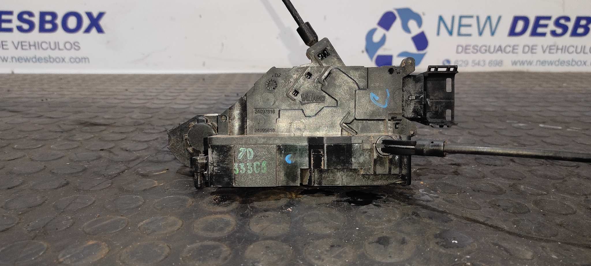 CERRADURA PUERTA DELANTERA DERECHA CITROEN C4 GRAND PICASSO