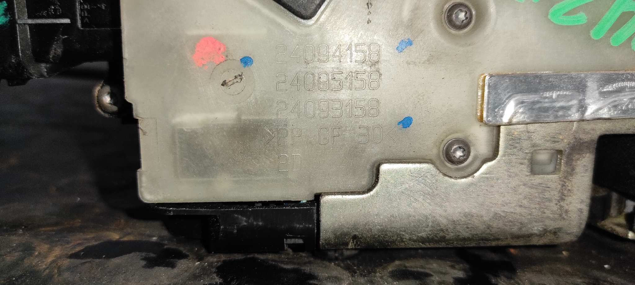 CERRADURA PUERTA DELANTERA DERECHA CITROEN C4 GRAND PICASSO - vista 4