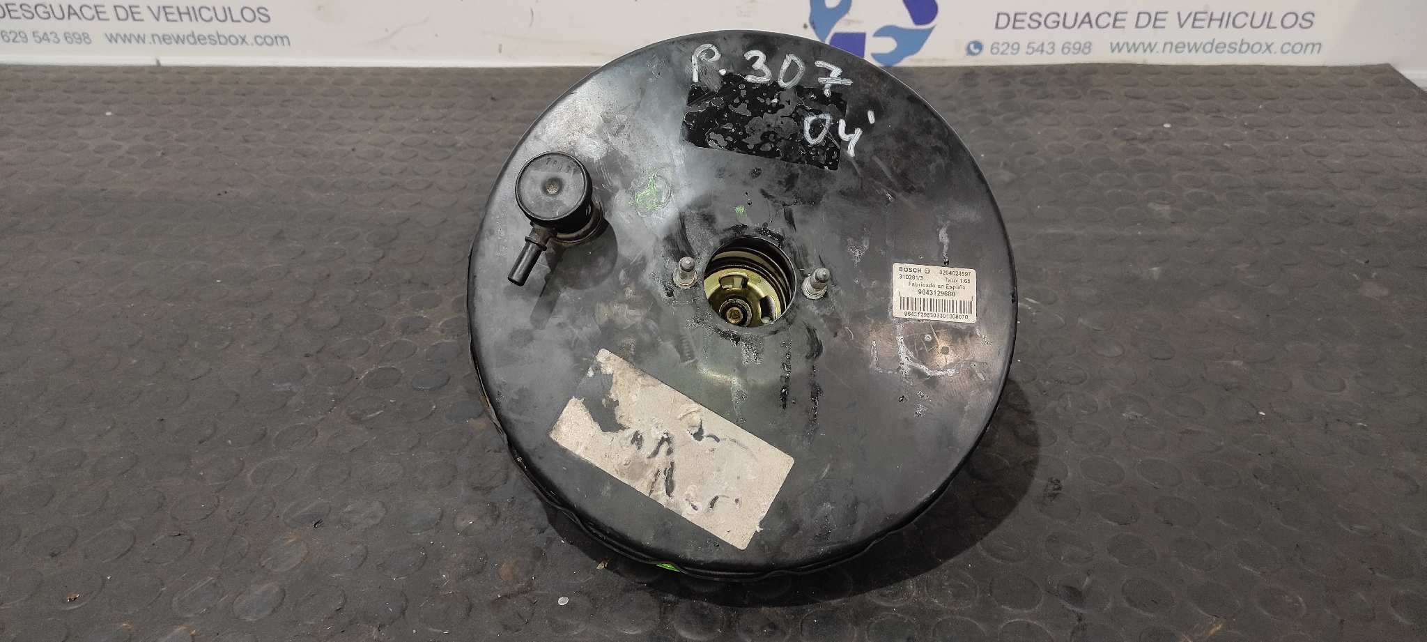 SERVOFRENO PEUGEOT 307 BERLINA (S2)