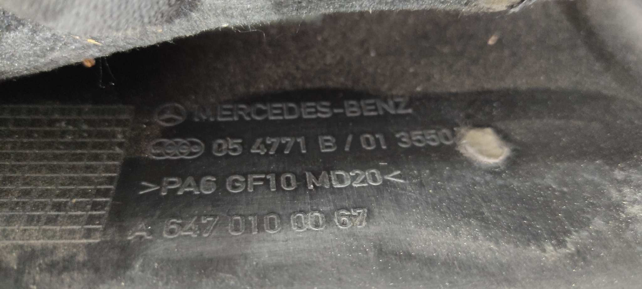 TAPA MOTOR MERCEDES-BENZ CLASE E (W211) BERLINA - vista 2