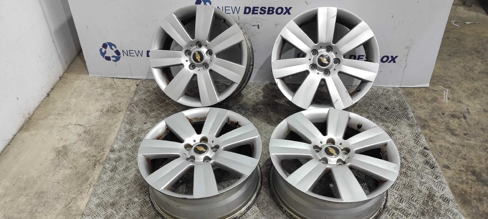 JUEGO LLANTAS CHEVROLET CAPTIVA